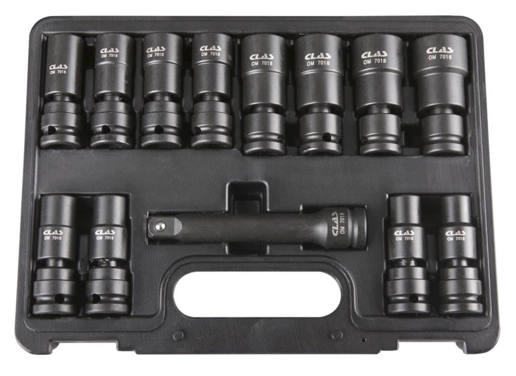 Douilles 1/2 clé à chocs CLAS OM 7018